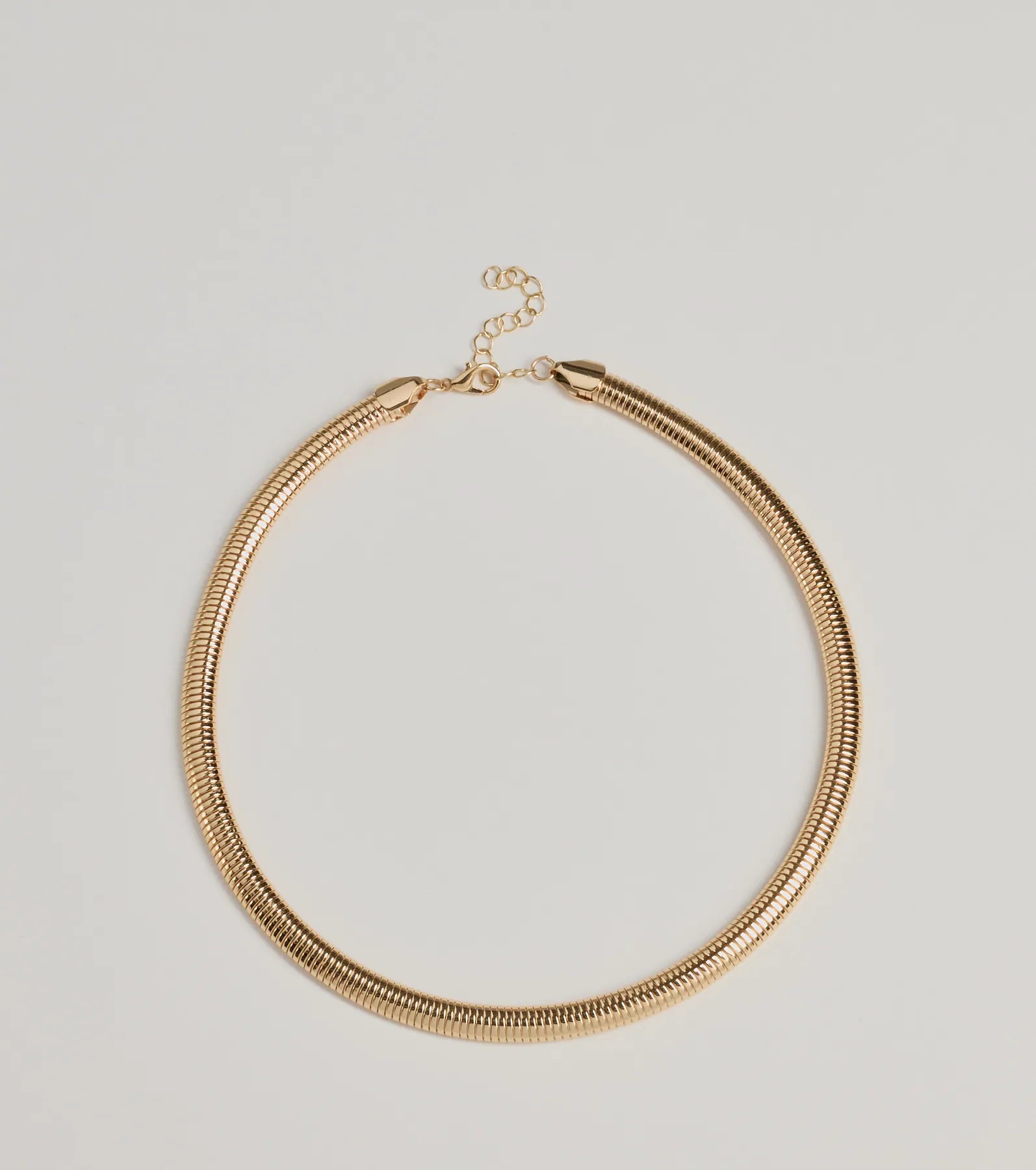 Collar cadena serpiente