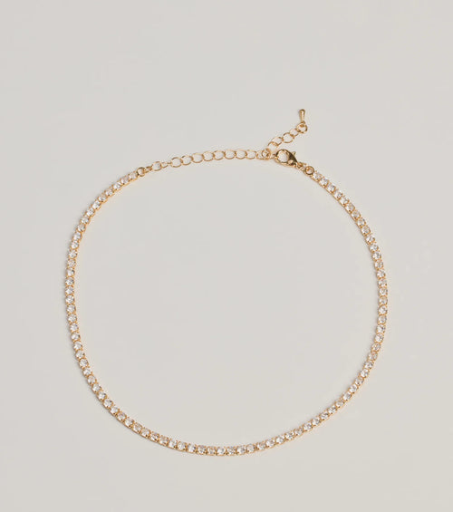 Collar de circonitas