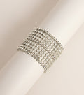 Pulsera elástica de strass Atrapada en el brillo