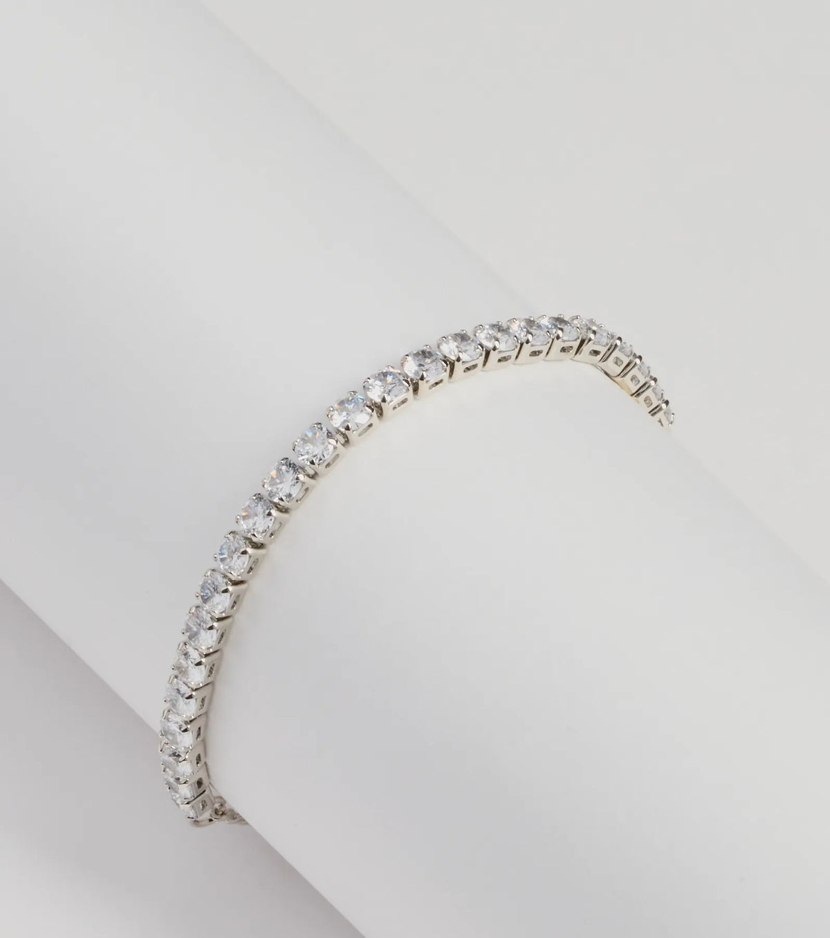 Pulsera deslizante de circonita cúbica Brillo inolvidable