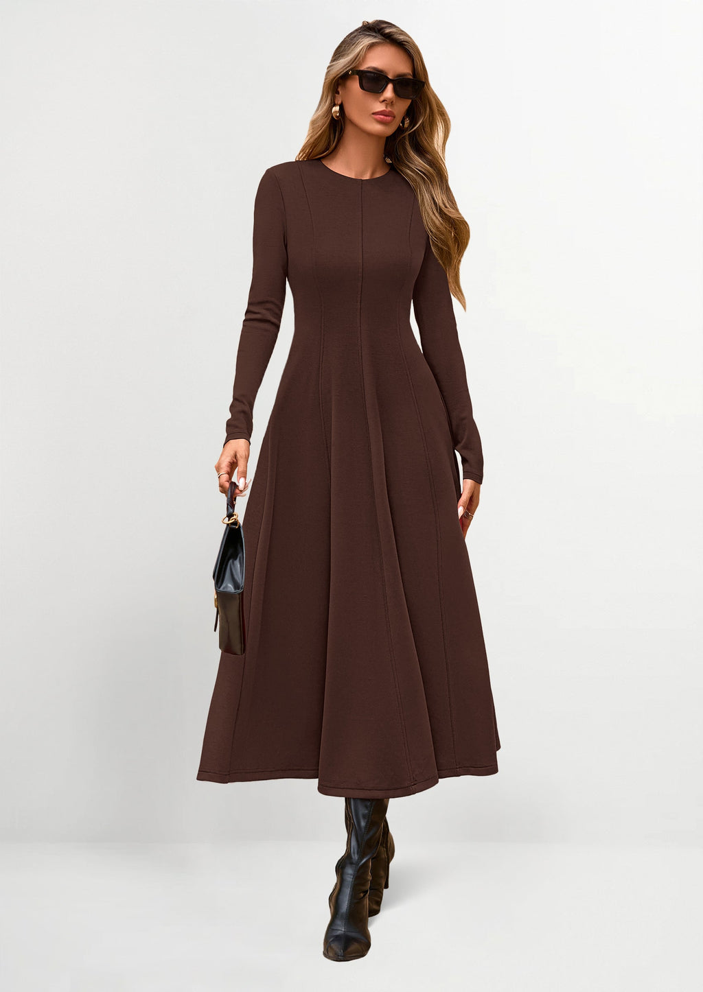 Vestido midi elegante