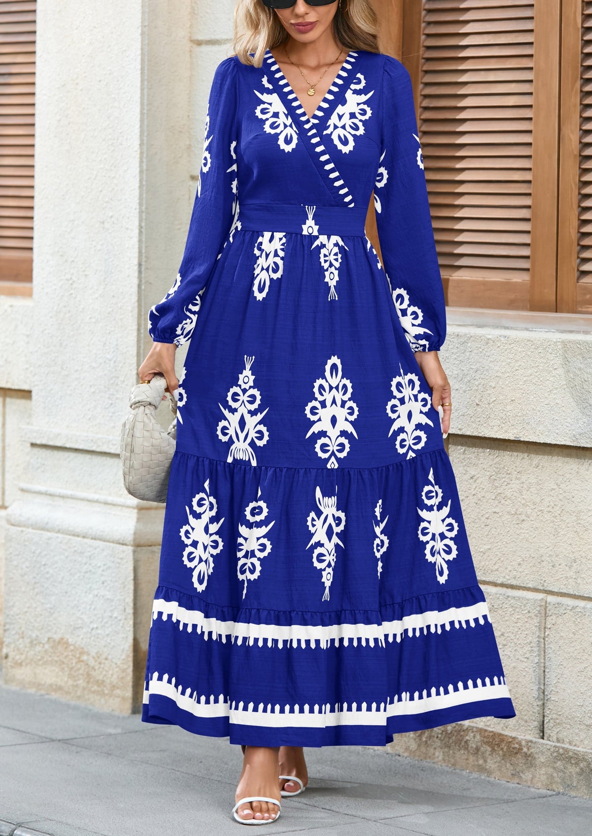 Vestido largo floral