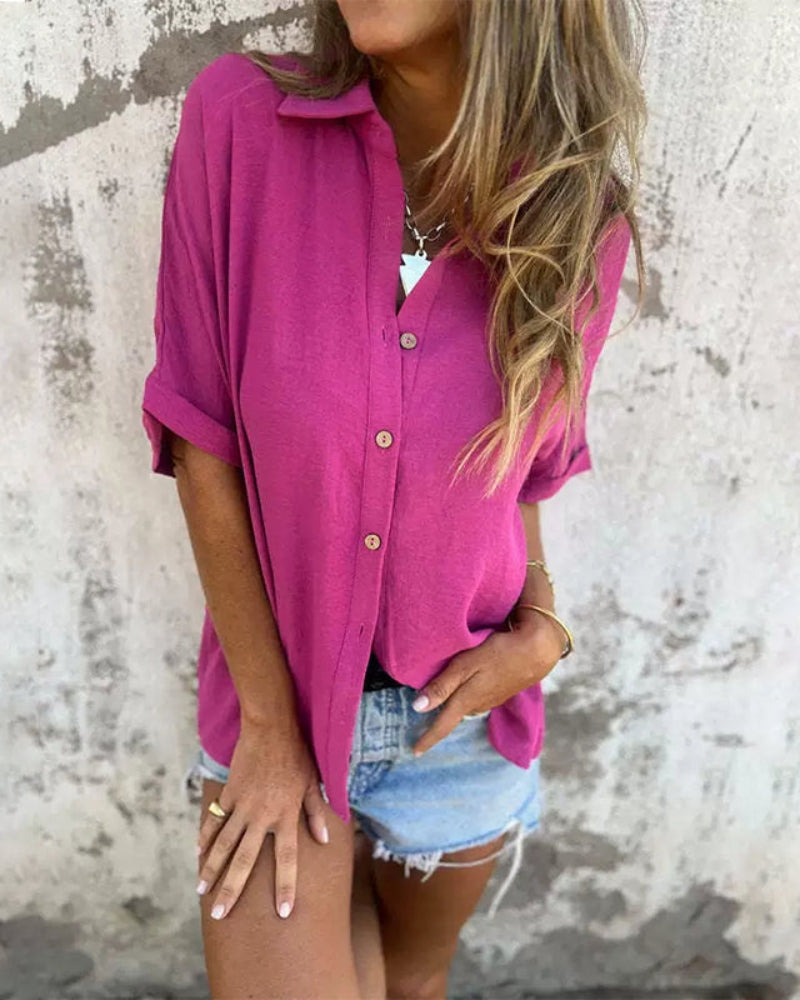 Camisa holgada ligera