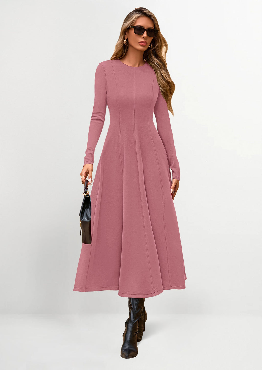 Vestido midi elegante