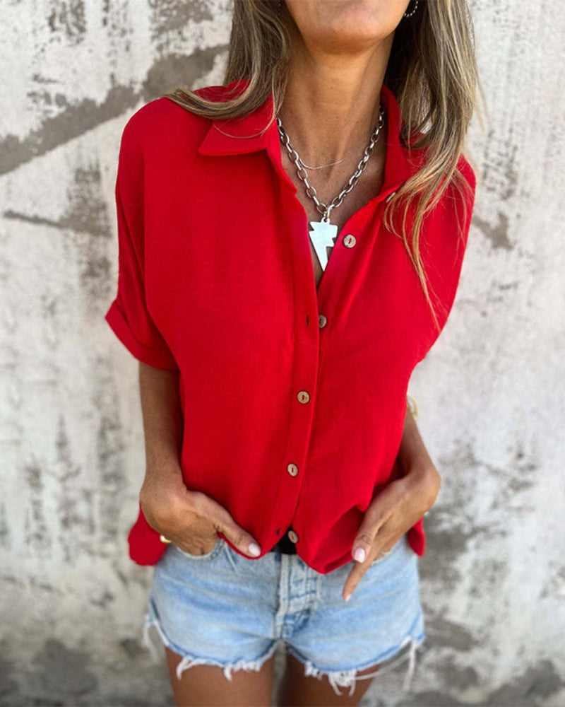 Camisa holgada ligera