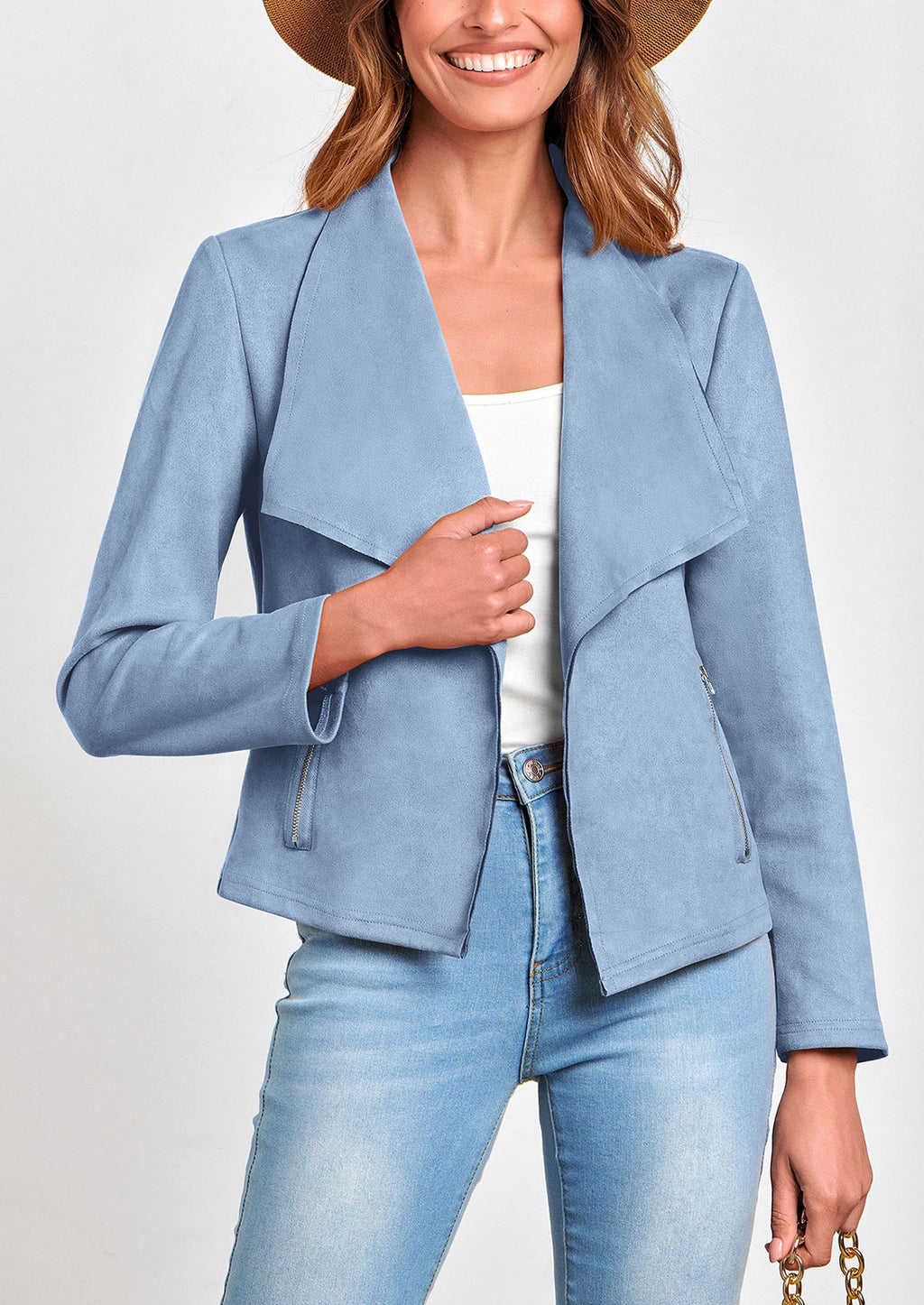 Chaqueta corta de sintético