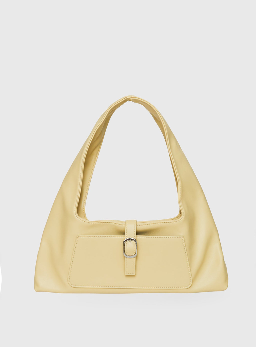 Bolso de hombro color mantequilla