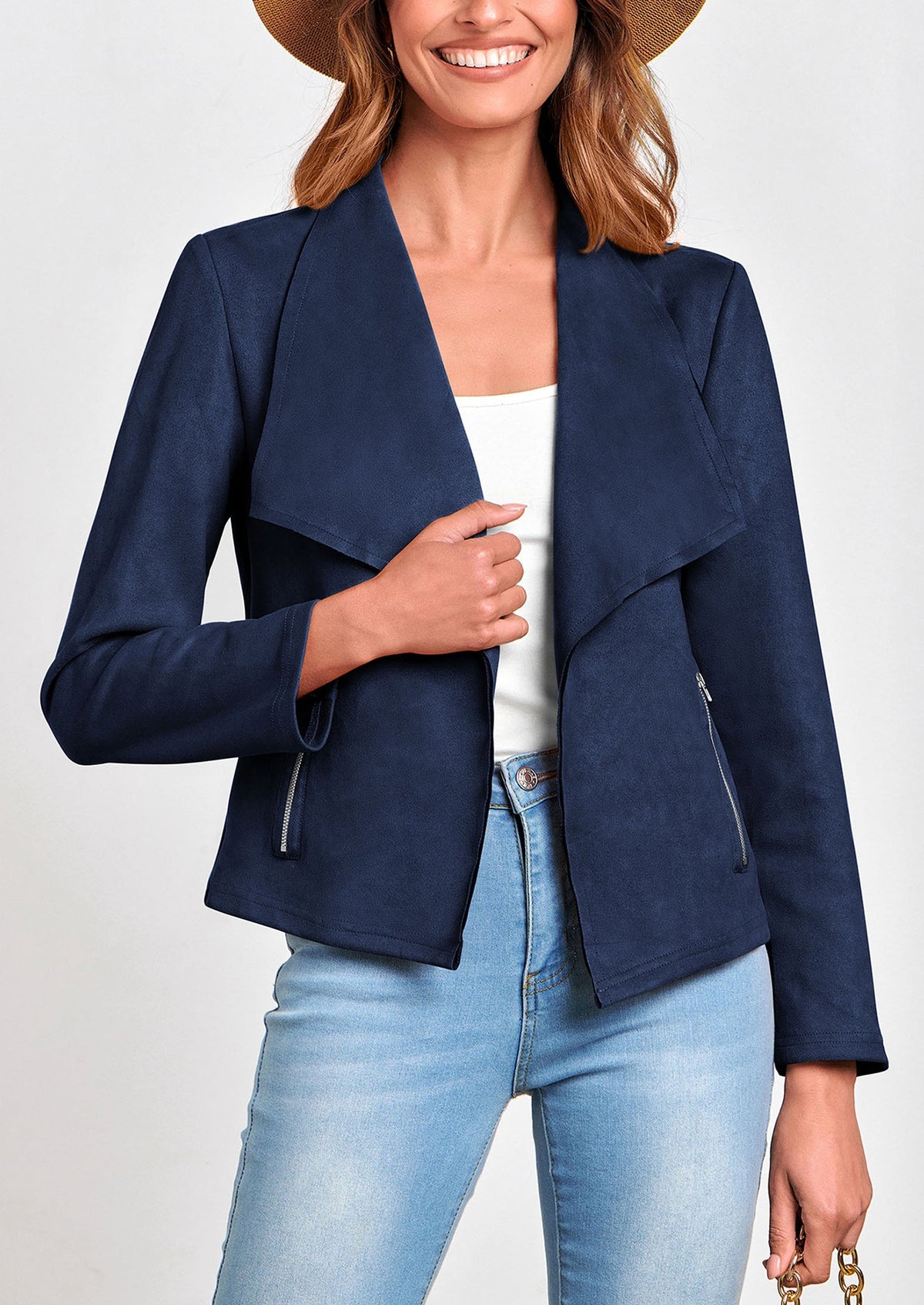 Chaqueta corta de sintético