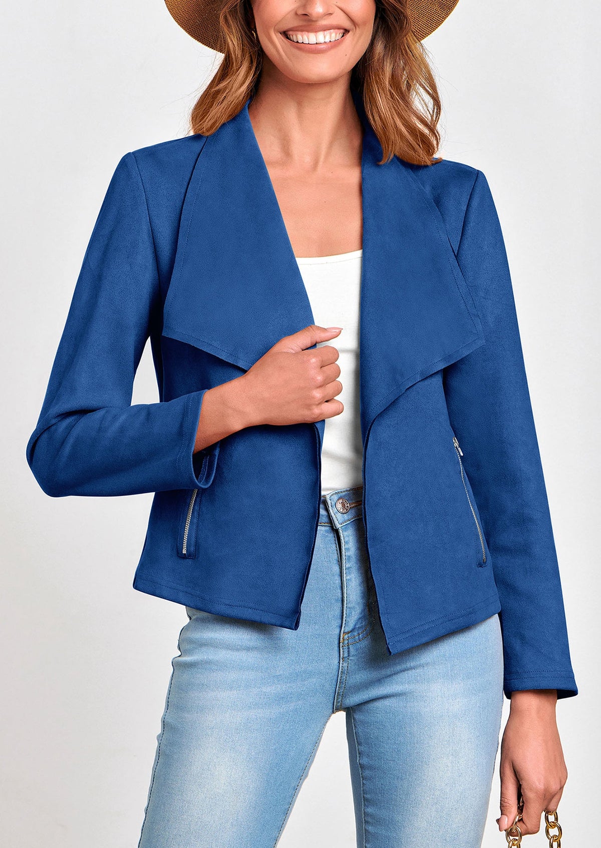 Chaqueta corta de sintético
