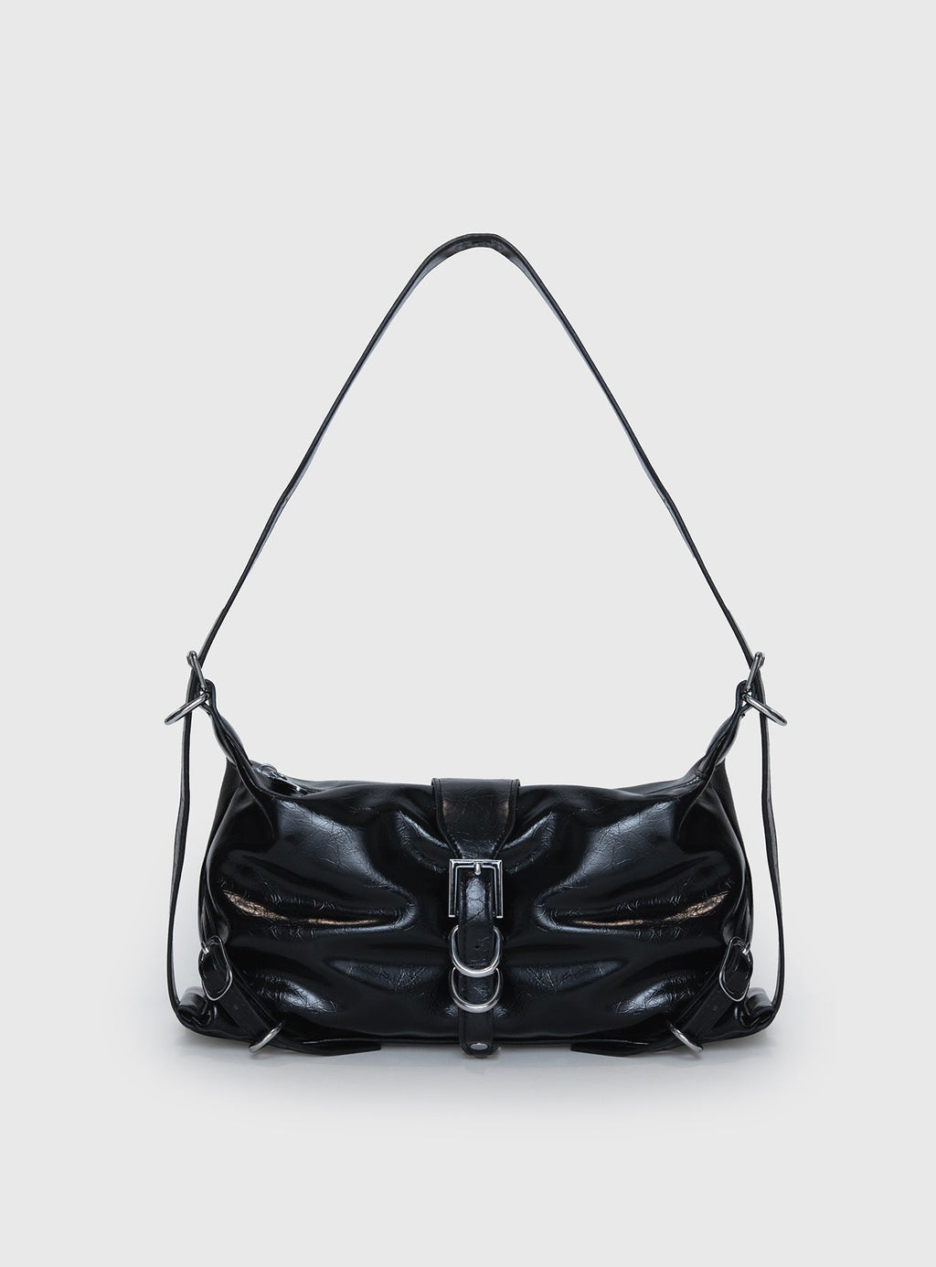 Bolso de hombro negro elegante