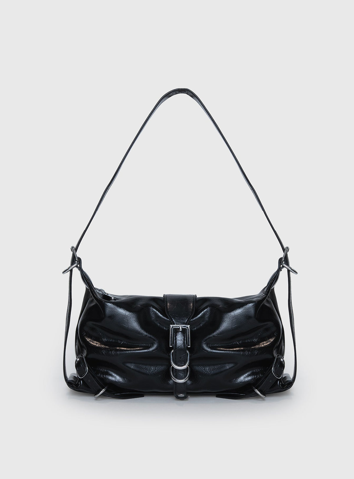 Bolso de hombro negro elegante