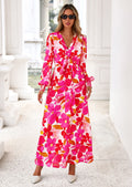 Vestido largo floral