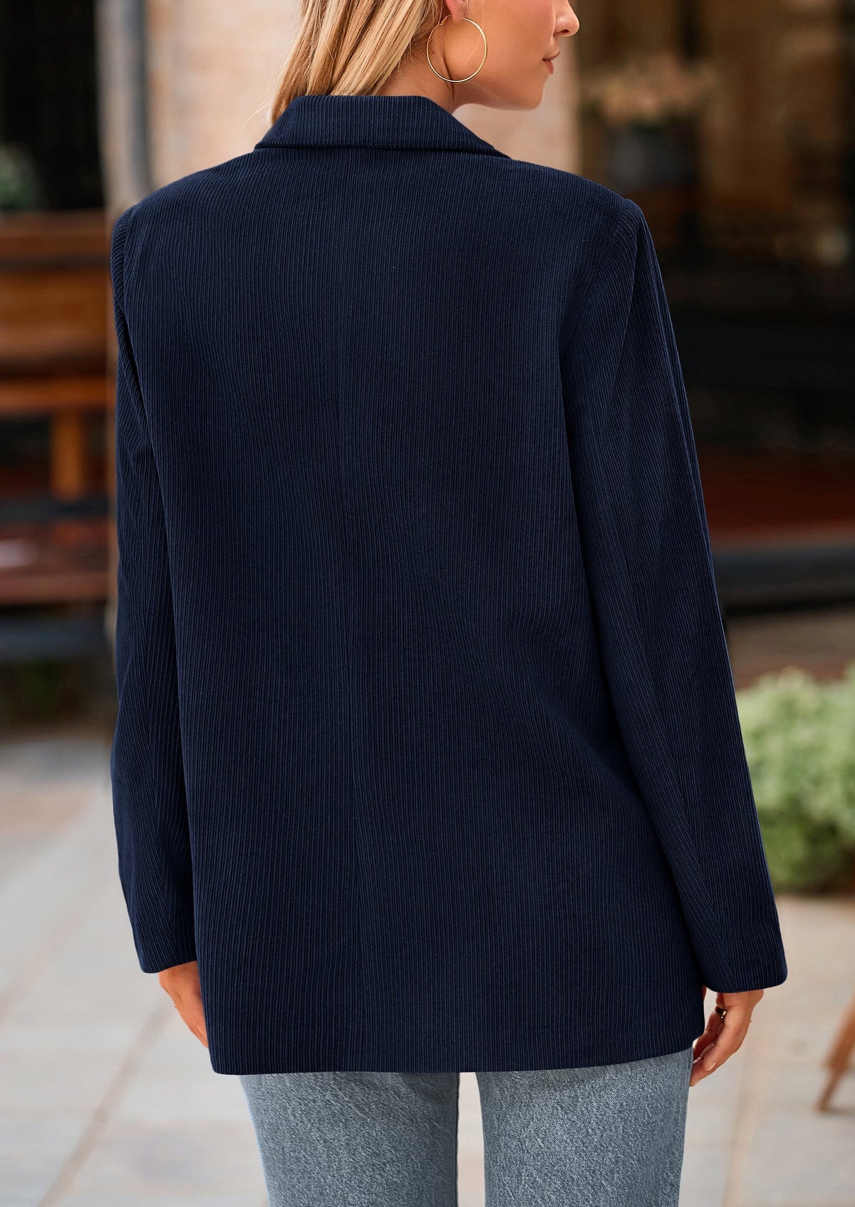 Blazer de pana de invierno