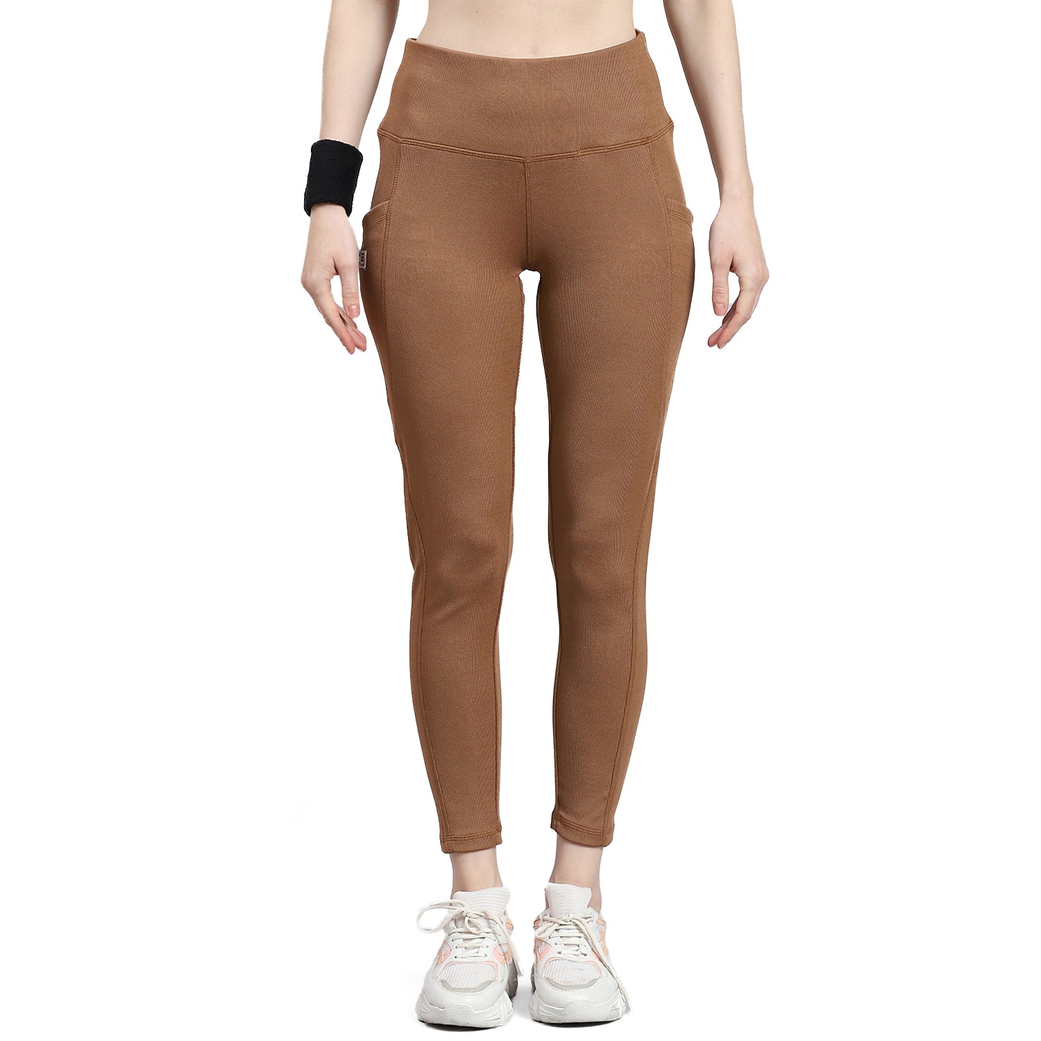 Leggings color camel