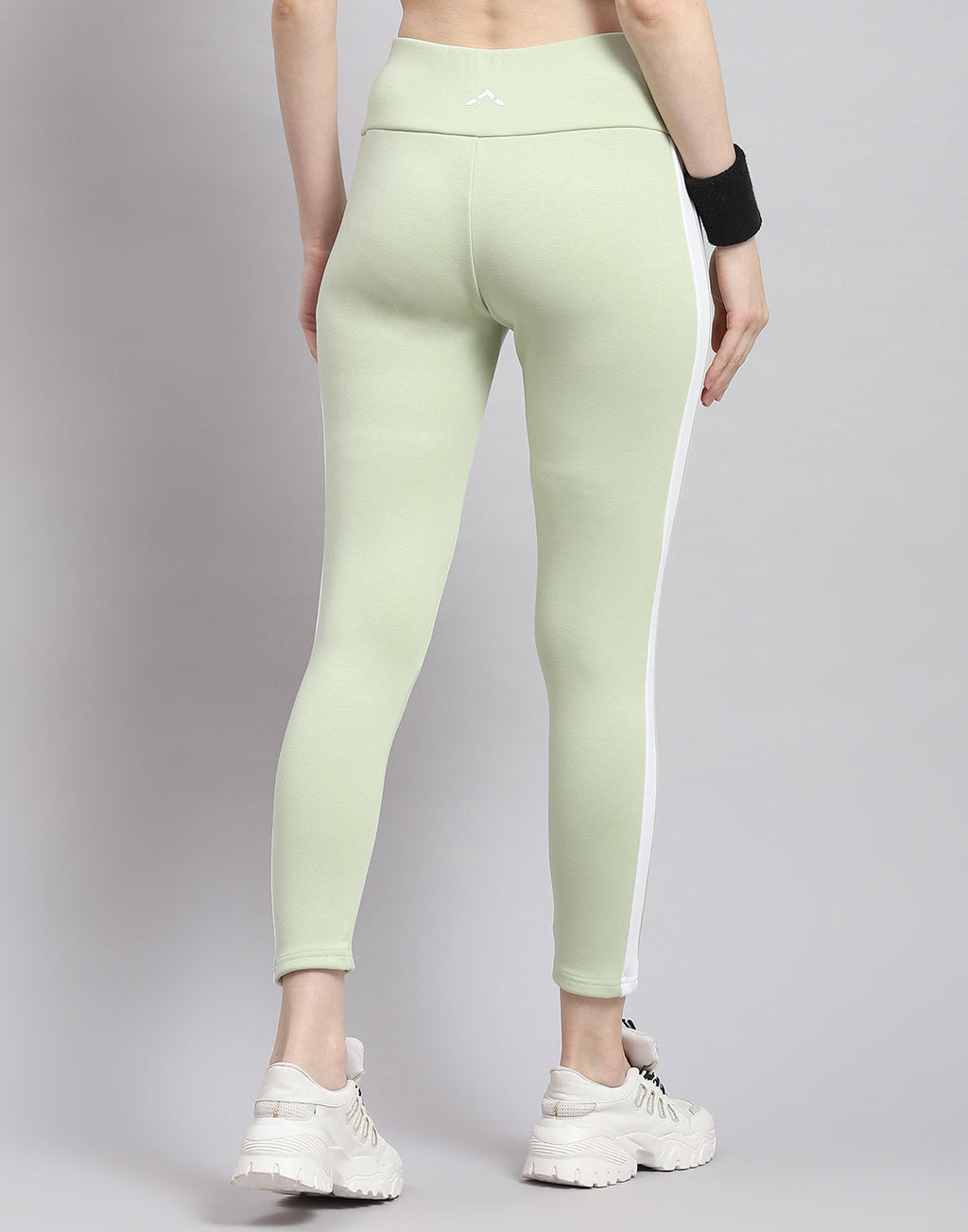 Leggings verdes de corte regular para mujer Rock.it