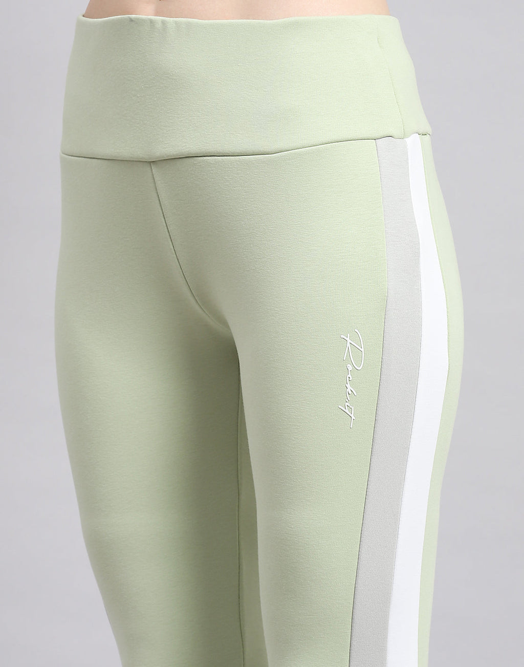 Leggings verdes de corte regular para mujer Rock.it