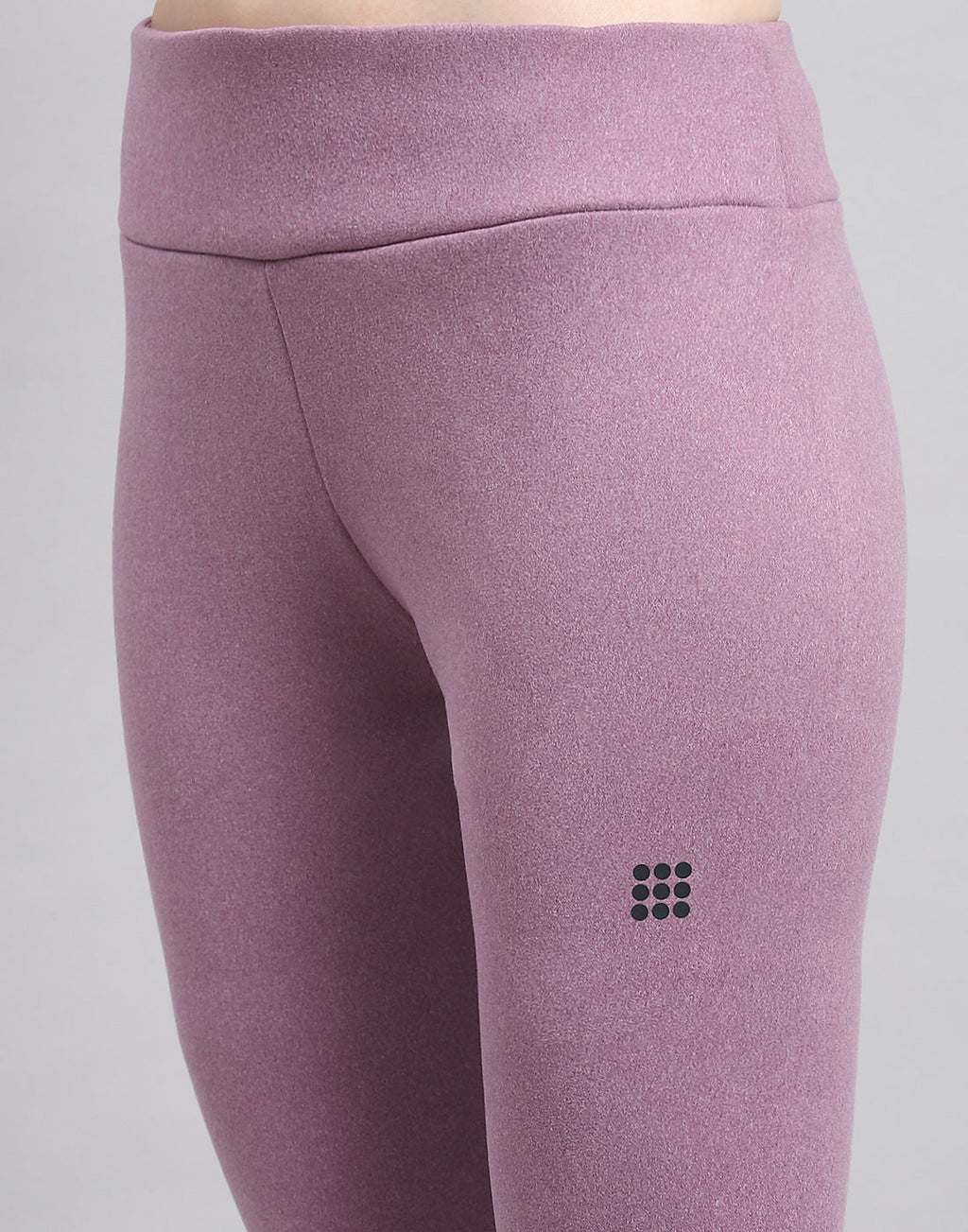 Leggings de corte regular para mujer Rock.it en color morado sólido