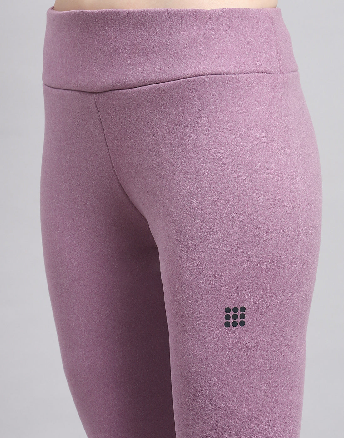 Leggings de corte regular para mujer Rock.it en color morado sólido