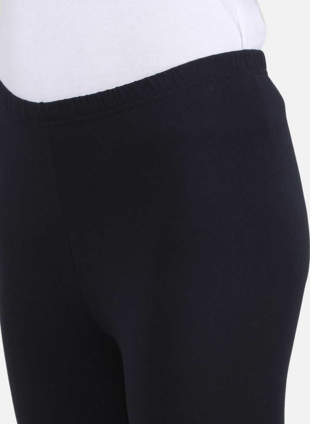 Leggings lisos azul marino para mujer
