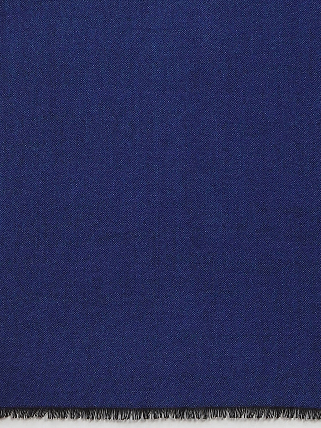 Chal reversible azul liso para mujer