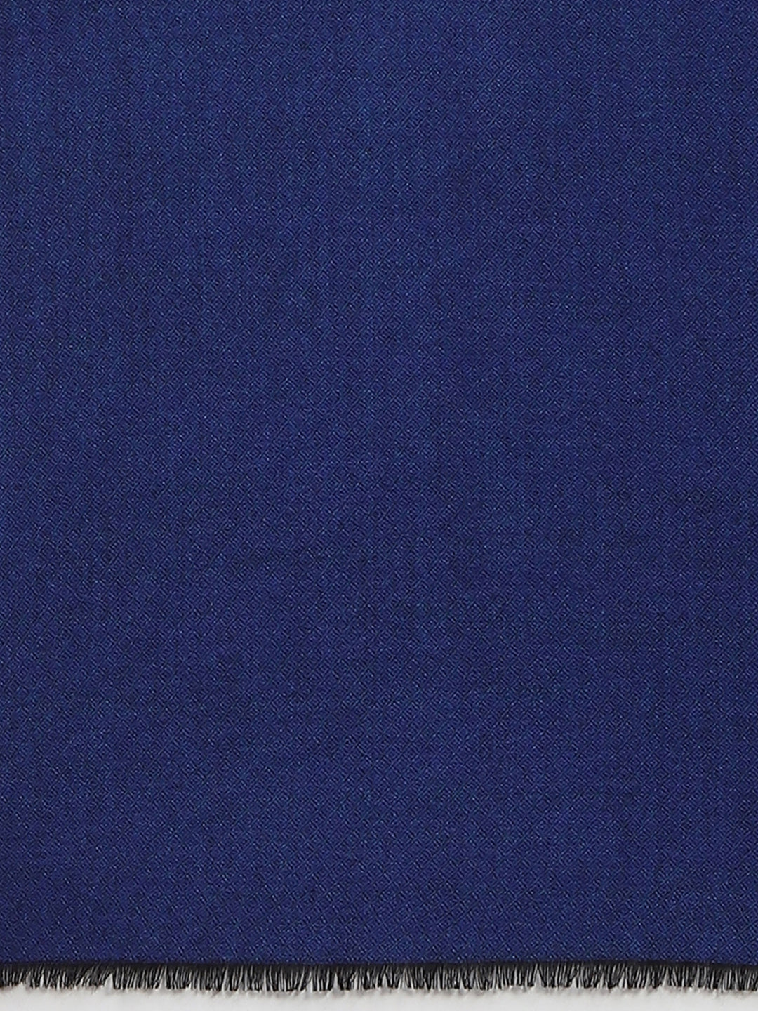 Chal reversible azul liso para mujer
