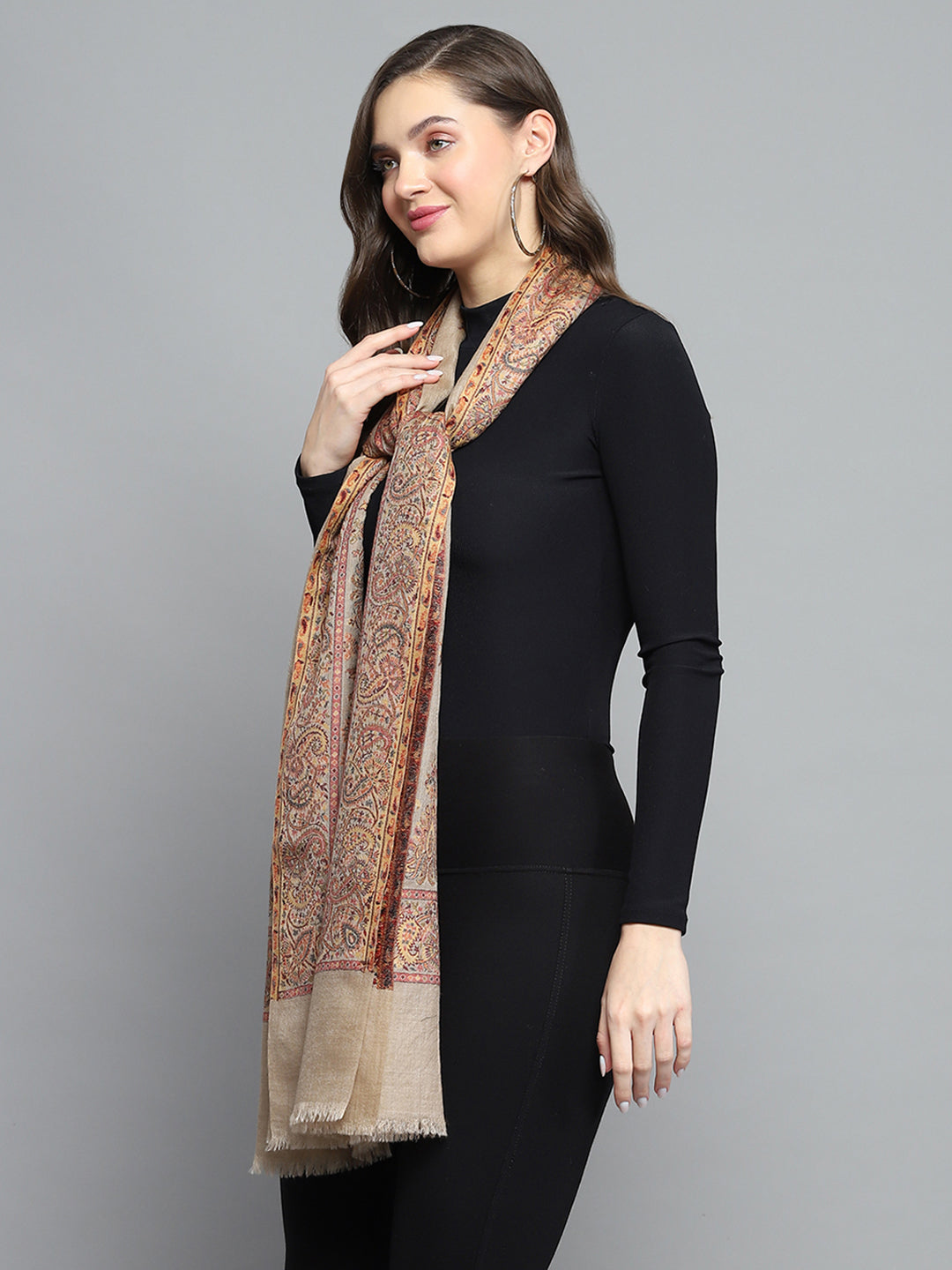 Estola elegante multicolor con diseño para mujer