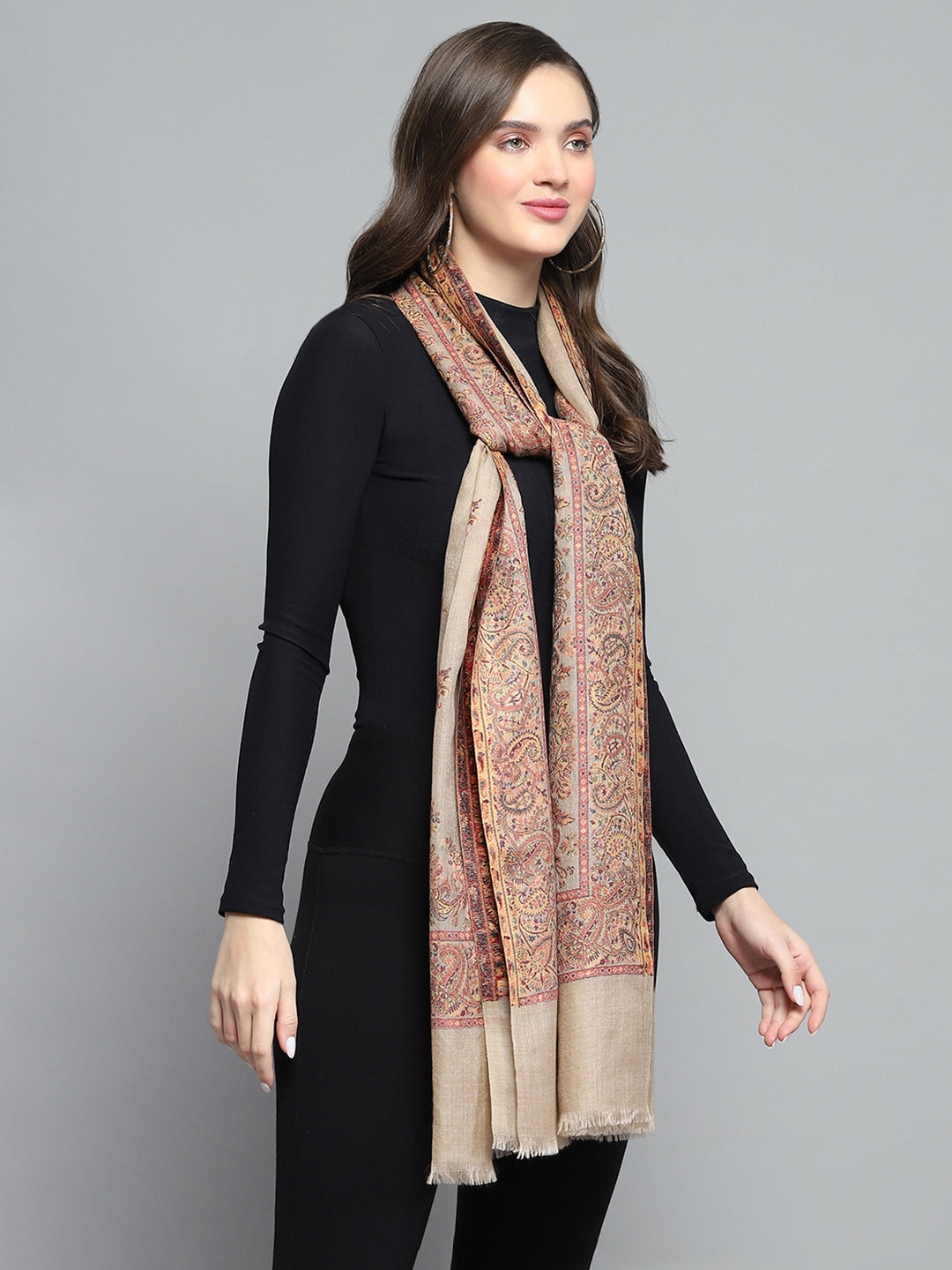 Estola elegante multicolor con diseño para mujer