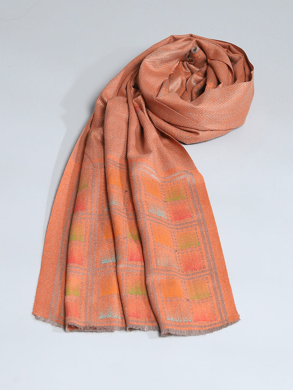 Estola de moda multicolor con diseño para mujer