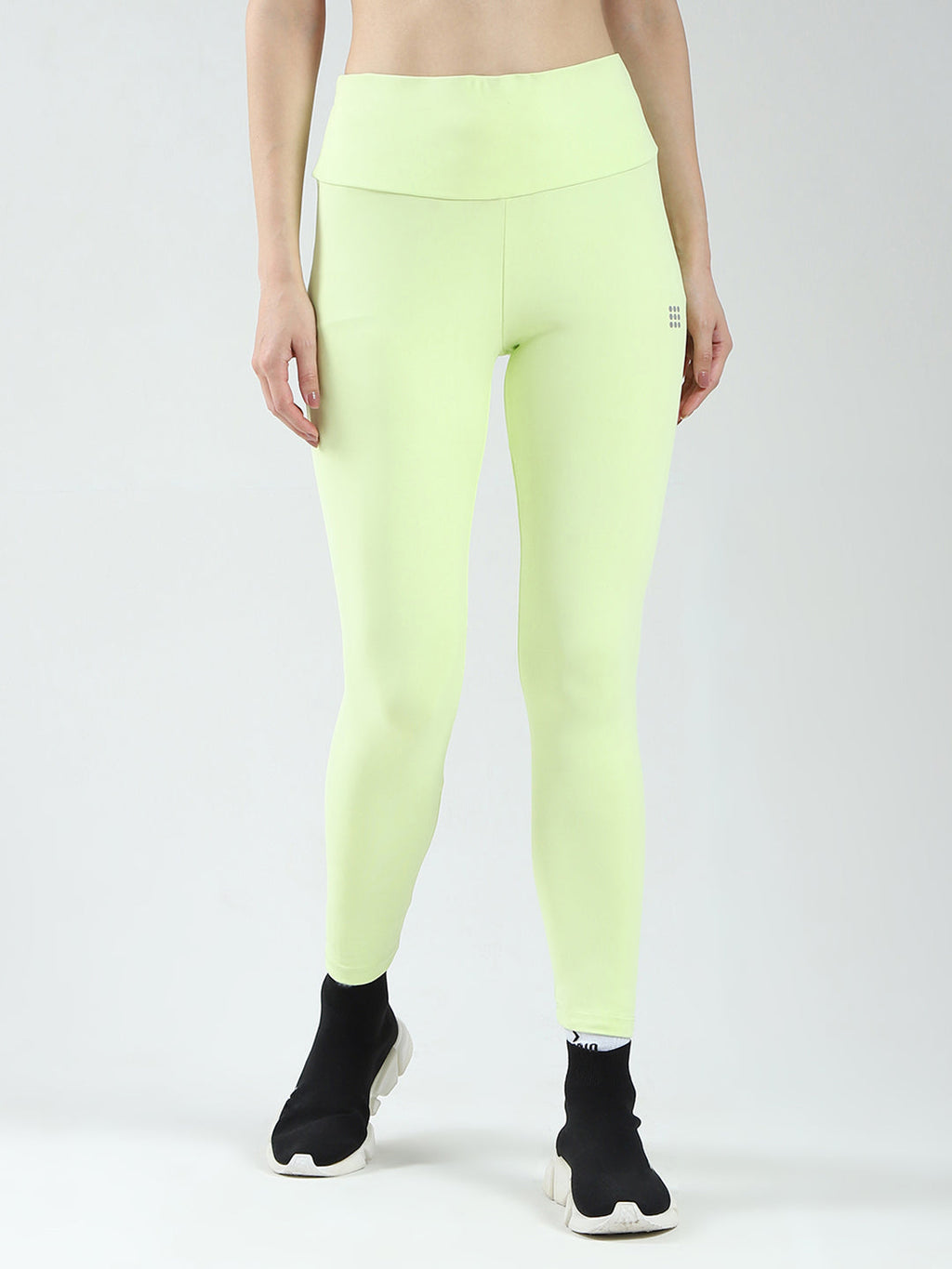 Leggings verdes de corte regular para mujer Rock.it