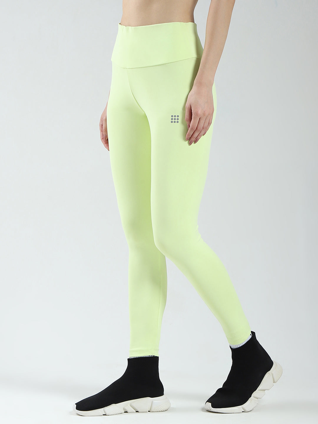Leggings verdes de corte regular para mujer Rock.it