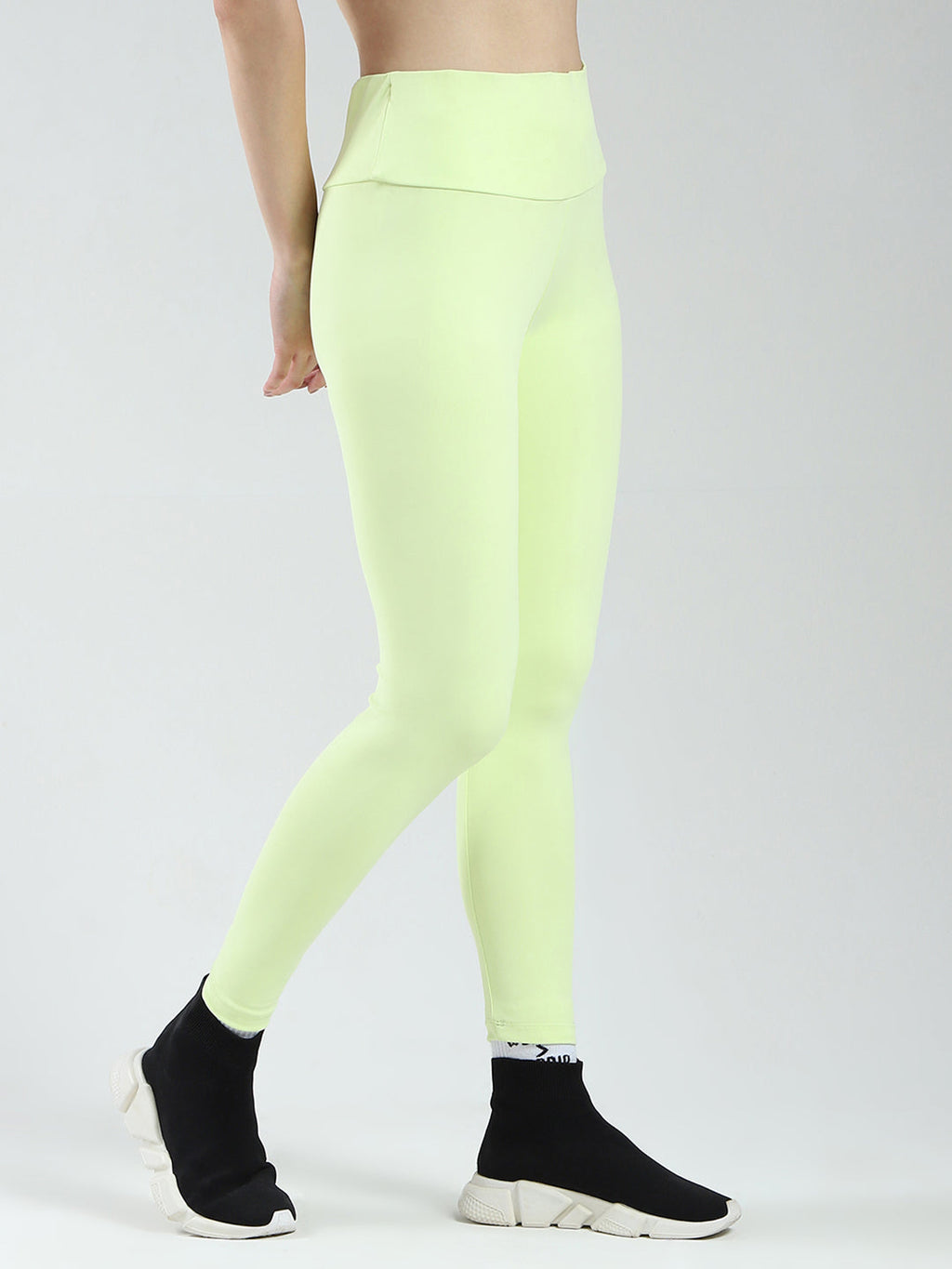 Leggings verdes de corte regular para mujer Rock.it
