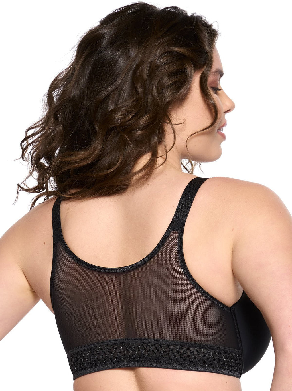 Sujetador tipo camiseta Body Soft con cierre frontal y soporte que alisa la espalda