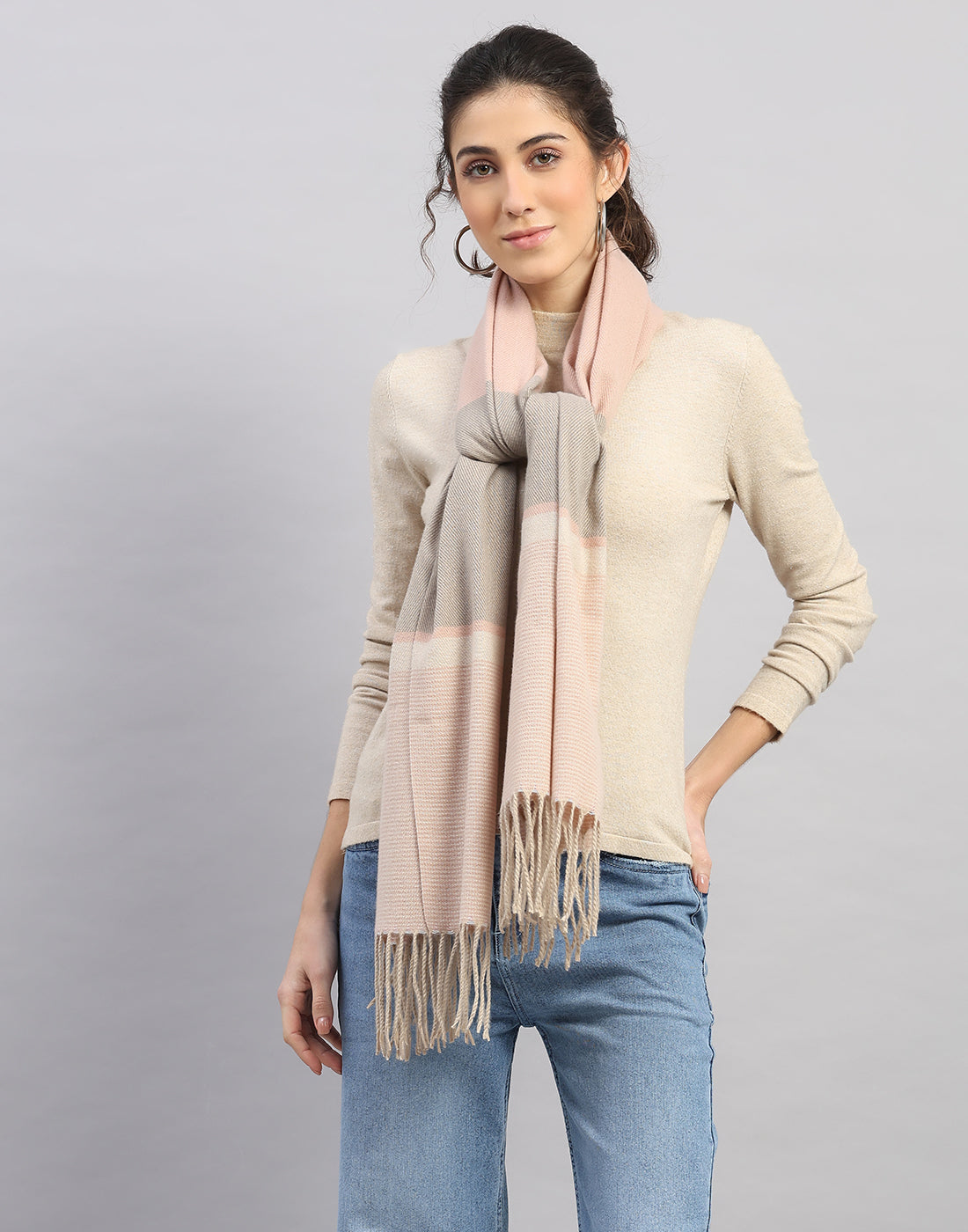 Estola multicolor con diseño propio para mujer