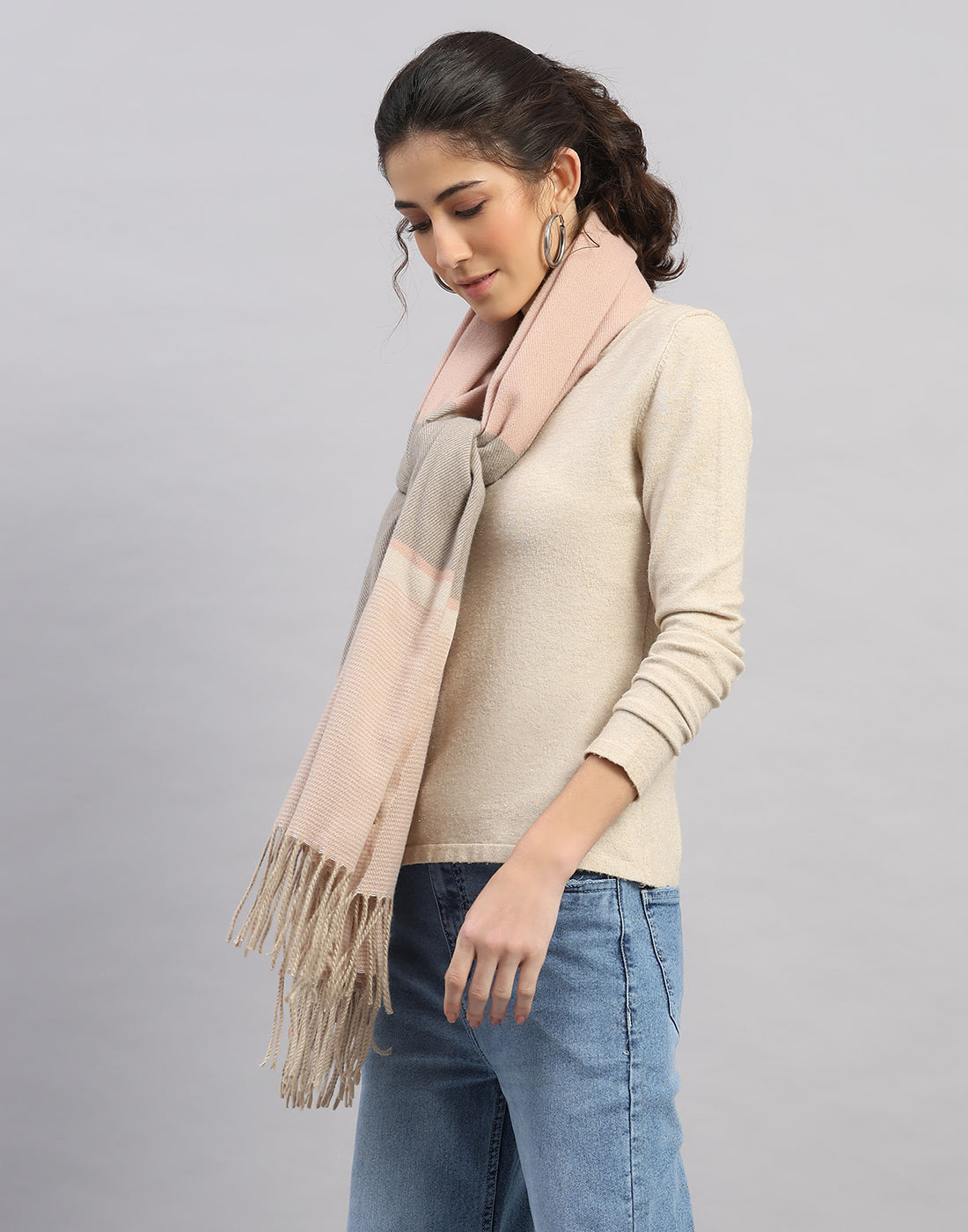 Estola multicolor con diseño propio para mujer
