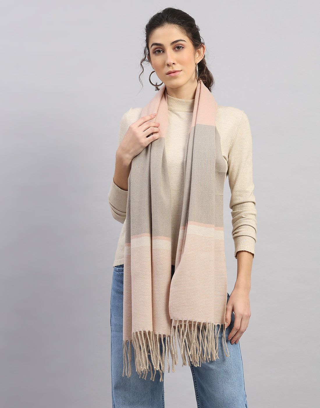 Estola multicolor con diseño propio para mujer
