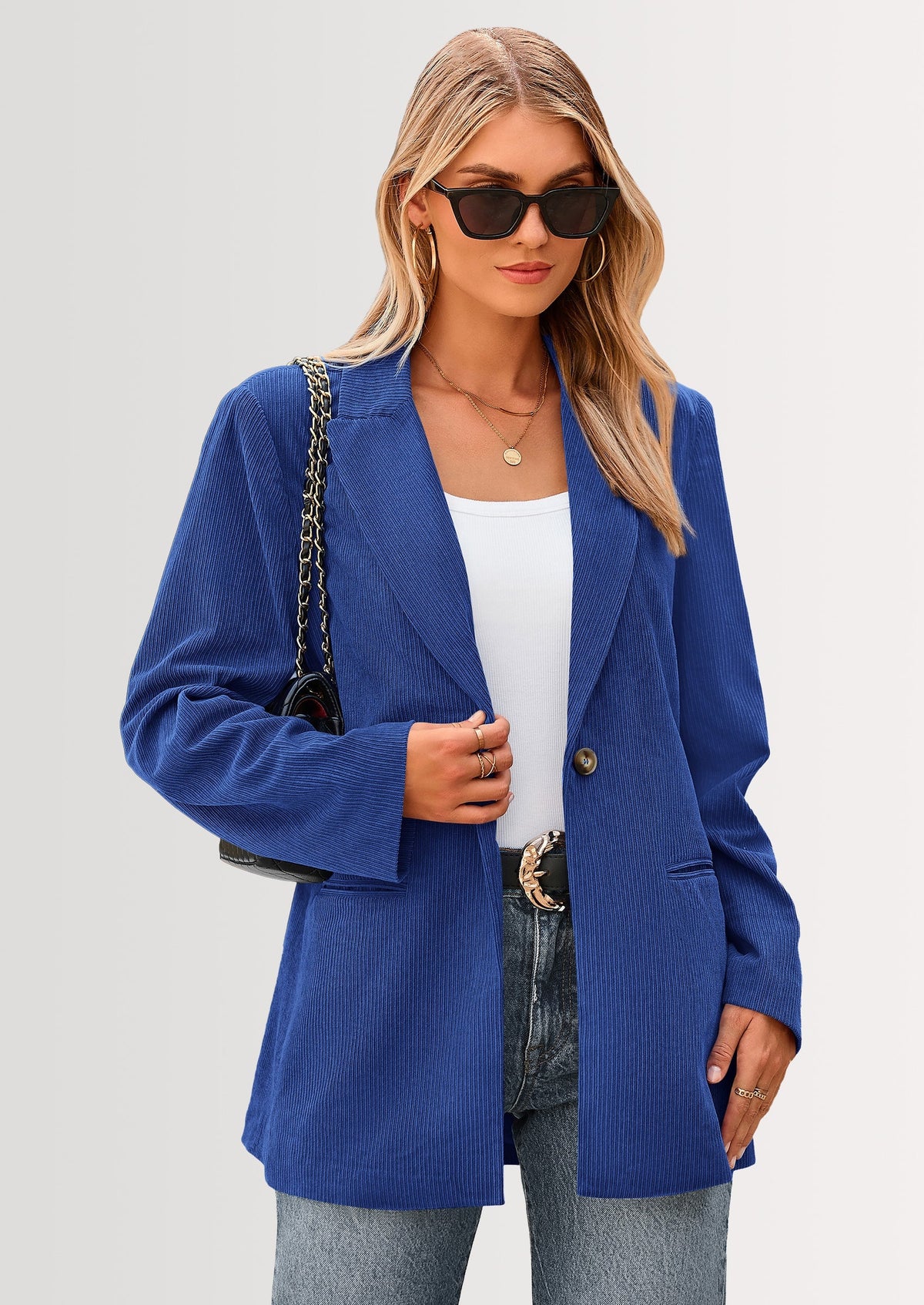 Blazer de pana de invierno