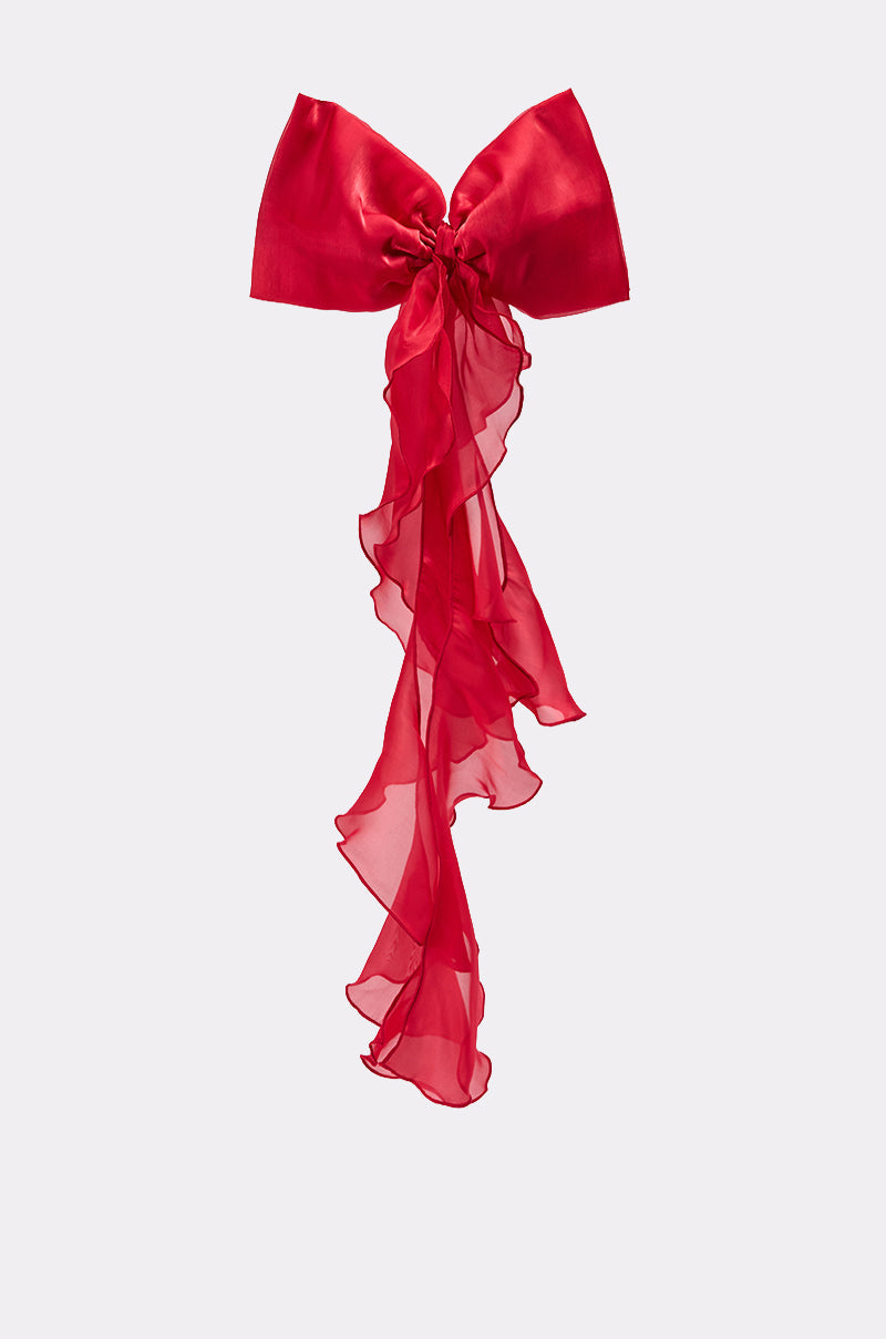 Lazo de gasa elegante