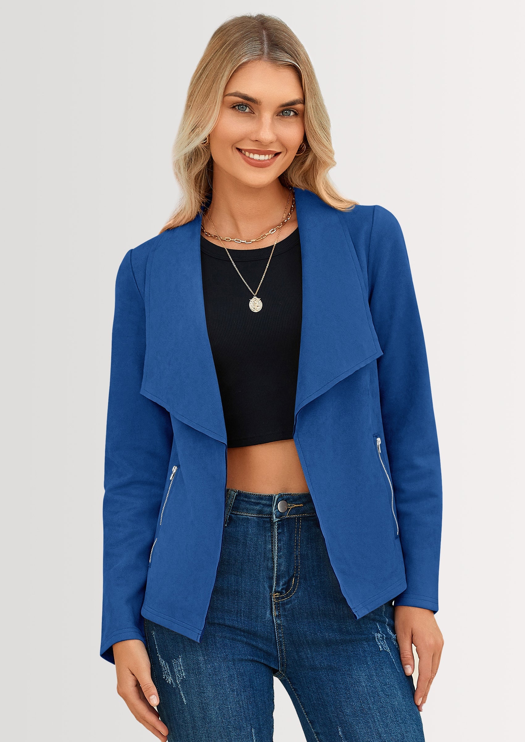 Chaqueta corta sintética