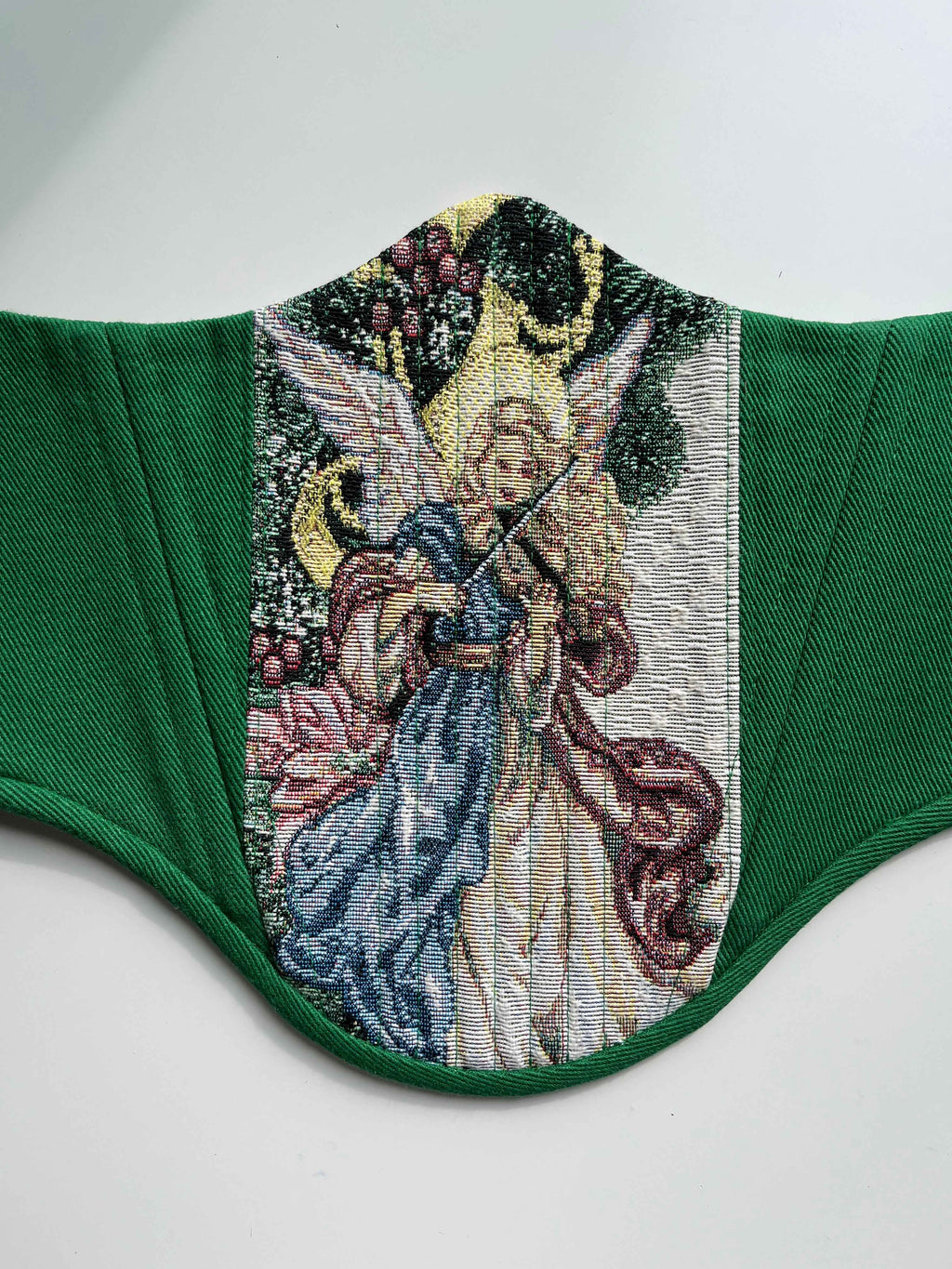 Cinturón elegante de ramillete con tapiz de ángel
