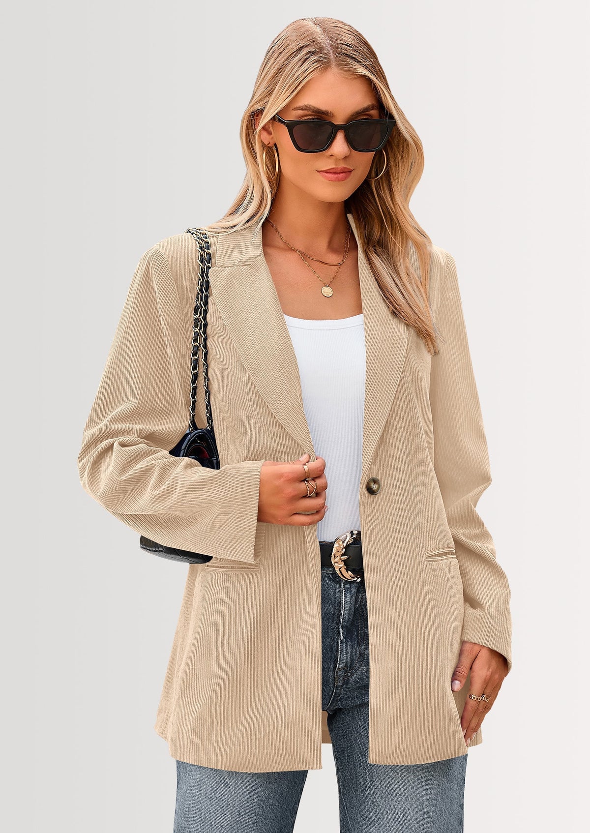 Blazer de pana de invierno