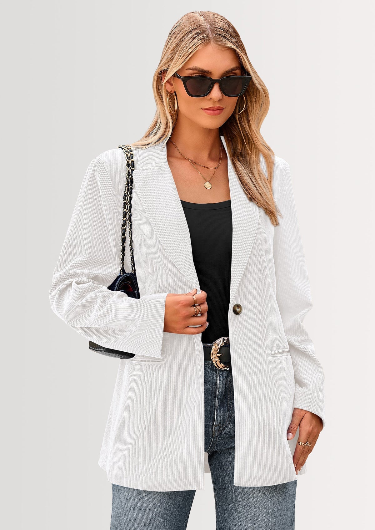 Blazer de pana de invierno