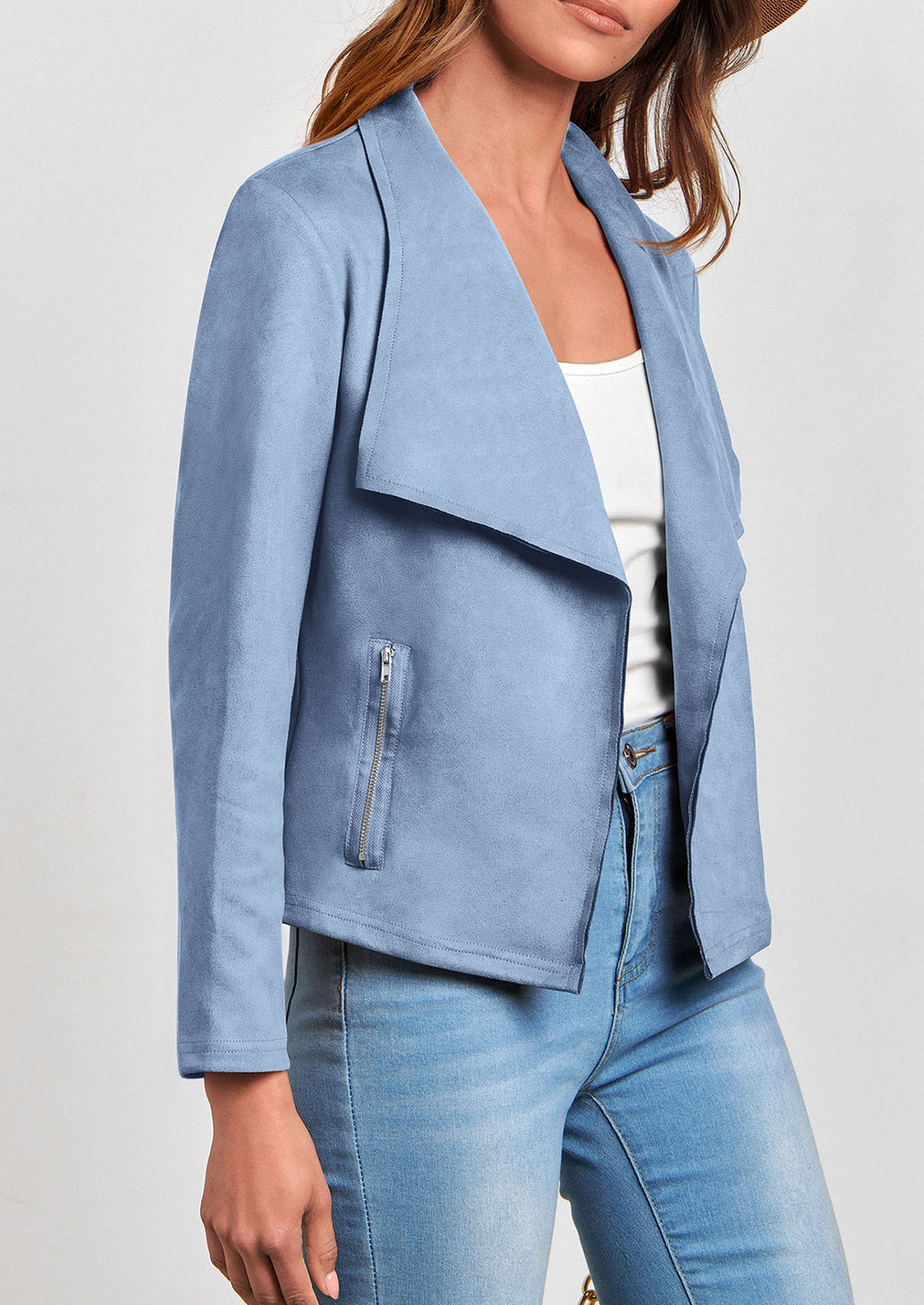 Chaqueta corta de sintético