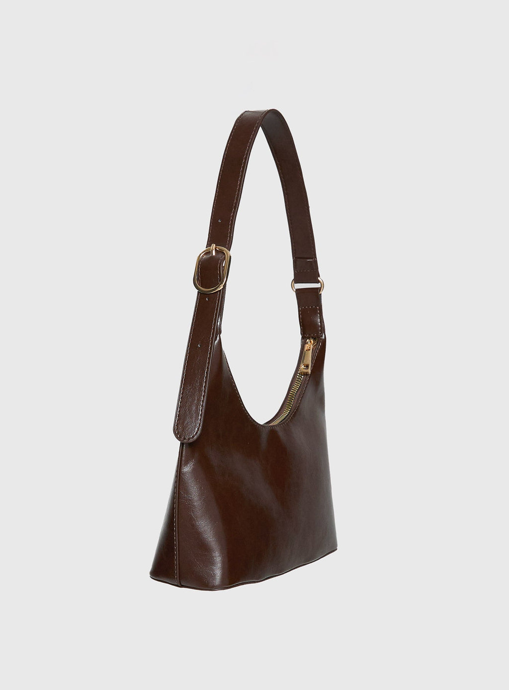 Bolso de hombro Lacen en marrón medio