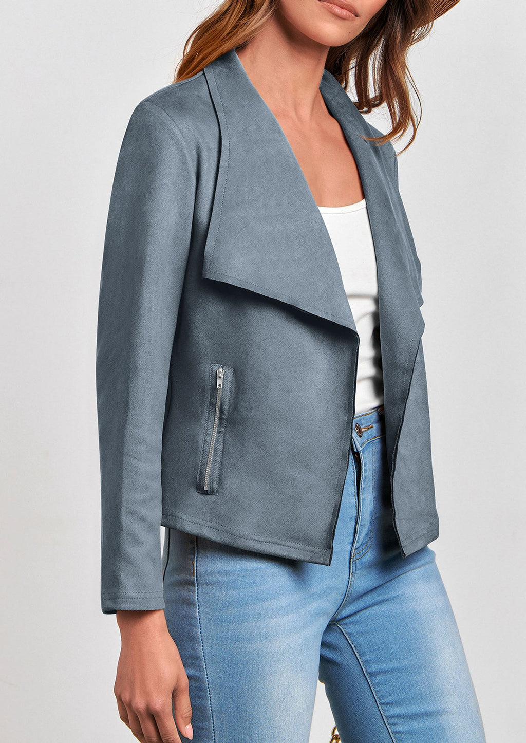 Chaqueta corta de sintético