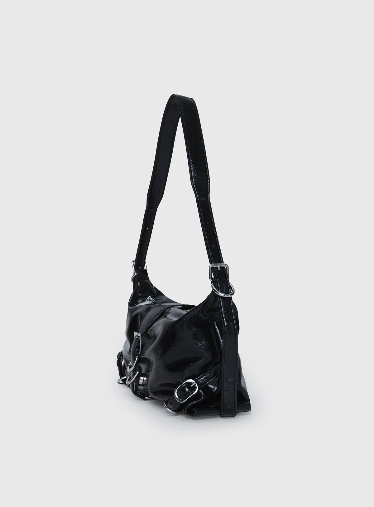 Bolso de hombro negro elegante