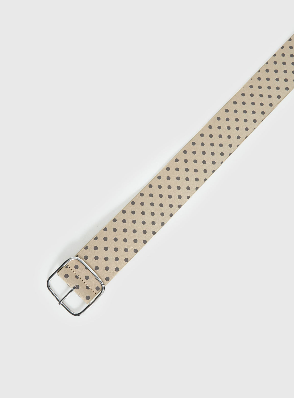 Cinturón beige de lunares Attley