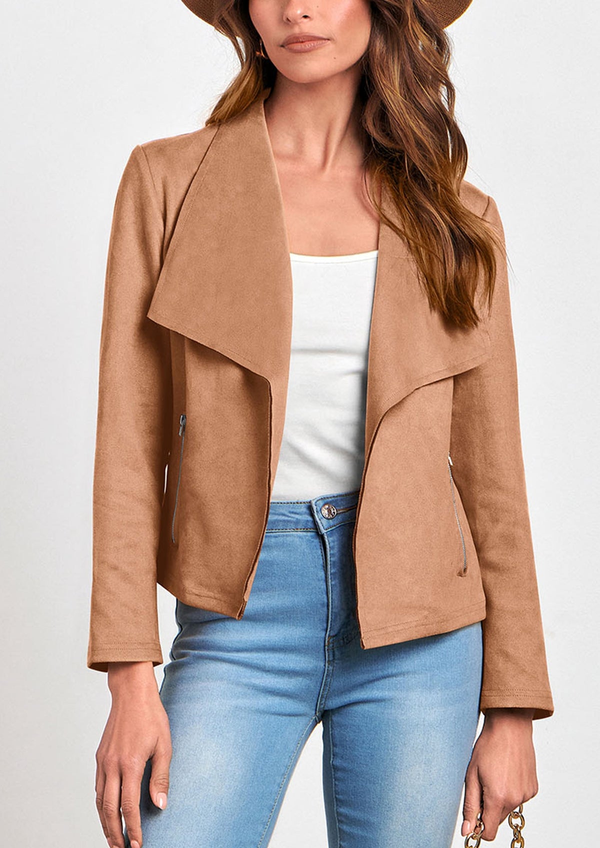 Chaqueta corta de sintético