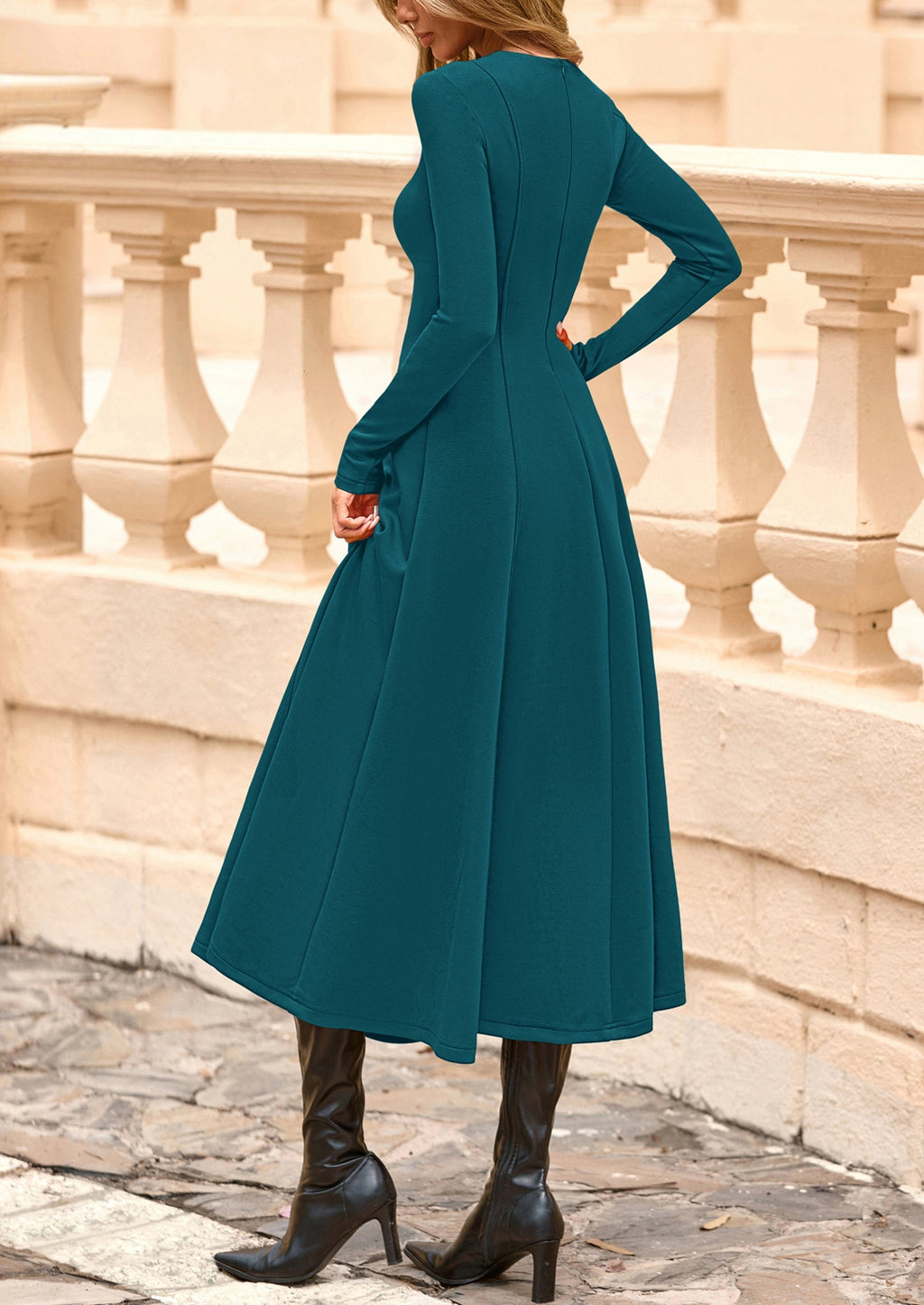 Vestido midi elegante