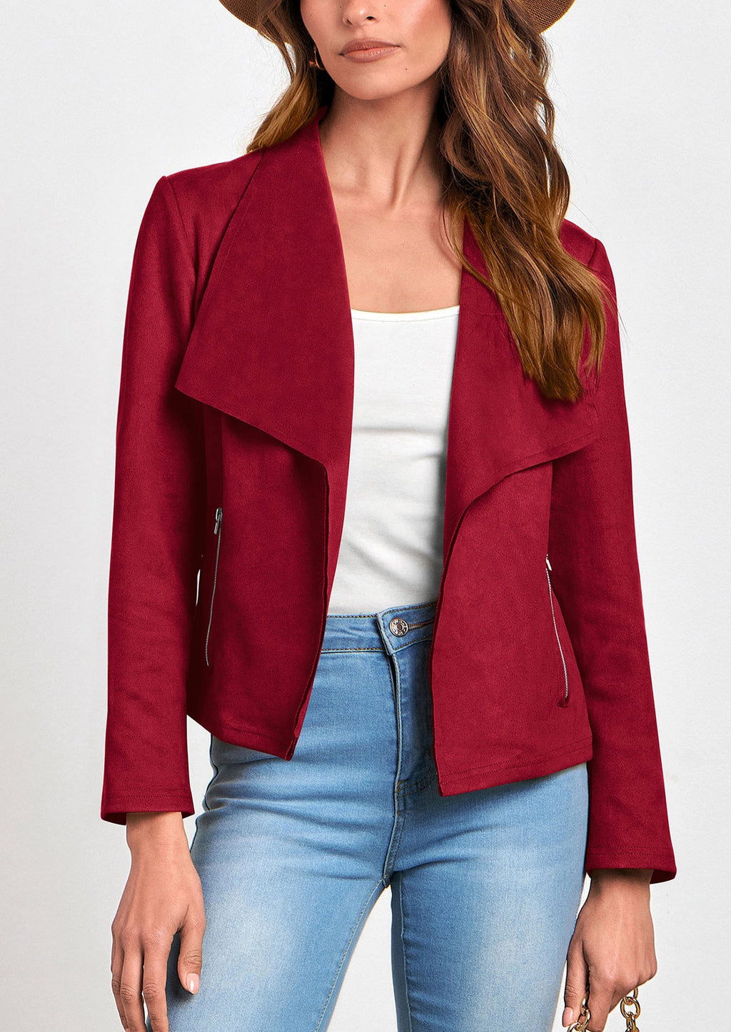 Chaqueta corta de sintético