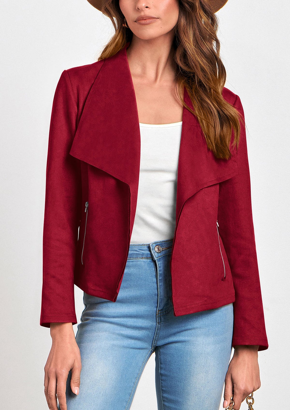 Chaqueta corta de sintético